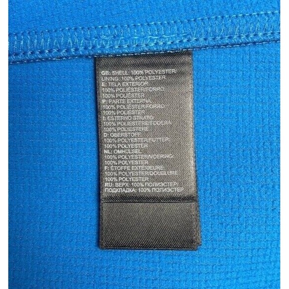 The North Face Jacket Blue Canyon Wall Lined Zipper Pockets Mock Neck Medium EUC - Picture 5 of 10